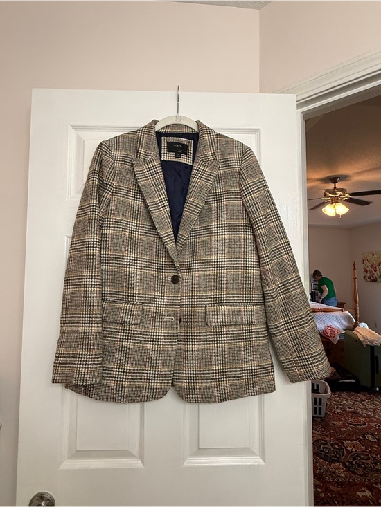 J. Crew Jackets & Blazers - J. Crew Plaid Blazer